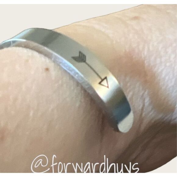 Keep F**king Going Inspirational Cuff Bracelet with Hidden Message Mantra - Picture 6 of 9